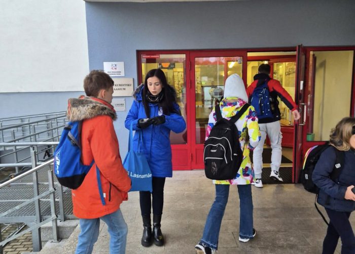 Lasnamäe Linnaosa Valitsuse sügisene helkurikampaania keskendub koolilaste teavitamisele