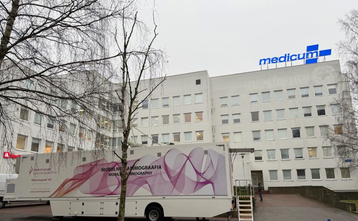 Mammograafiatreiler peatub Lasnamäel ka jaanuarikuus