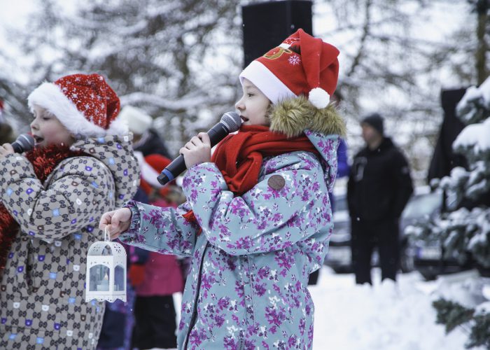 Вторую свечу адвента в Ласнамяэ зажгут у перекрестка Маяка