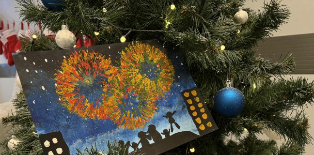 Lõppes joonistuskonkurss „Lasnamäe talvevärvid“