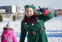 Lasnamäe lasteaialapsed tähistasid lustakat vastlapäeva – kelgutamine, animaatorid ja kuklid