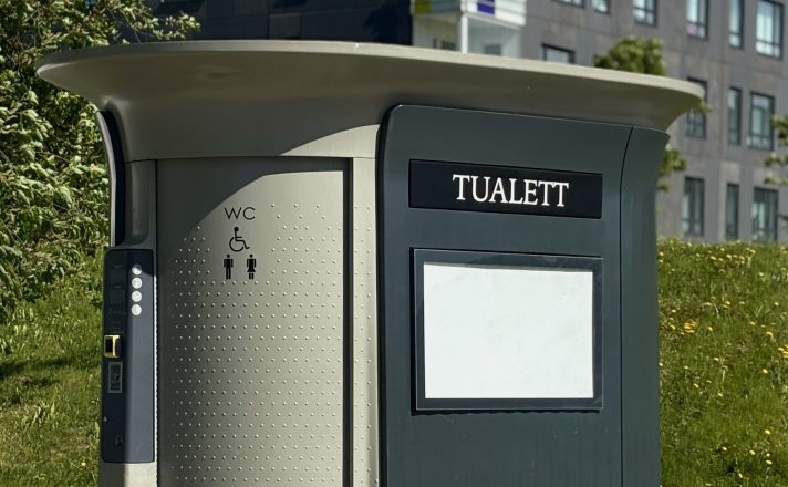 Pae pargis on avatud täisautomaatne tualett