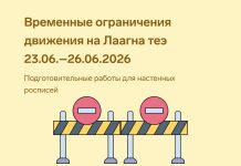 Локальные работы на мостах Лаагна теэ приведут к временным ограничениям движения