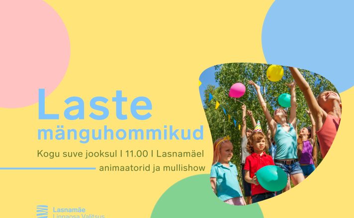 Suvised laste mänguhommikud toovad pargialadele mänge, rõõme ja mullietendusi