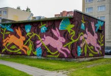 Loitsu tänava alajaama Lasnamäel kaunistab kogukonnaga loodud seinamaal