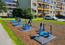 Vilisuu tänavale rajati seenioridele mõeldud treeningala